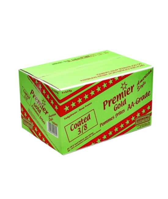 COATED PRIMIER CHIPS 3/8 (4X2.5KG) offer