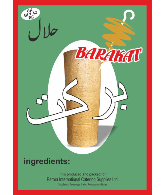 HALAL BARAKAT KEBAB 10KG