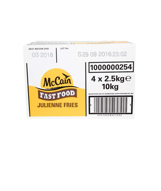 MCCAIN JULIENNE FRIES (4X2.5KG) offer