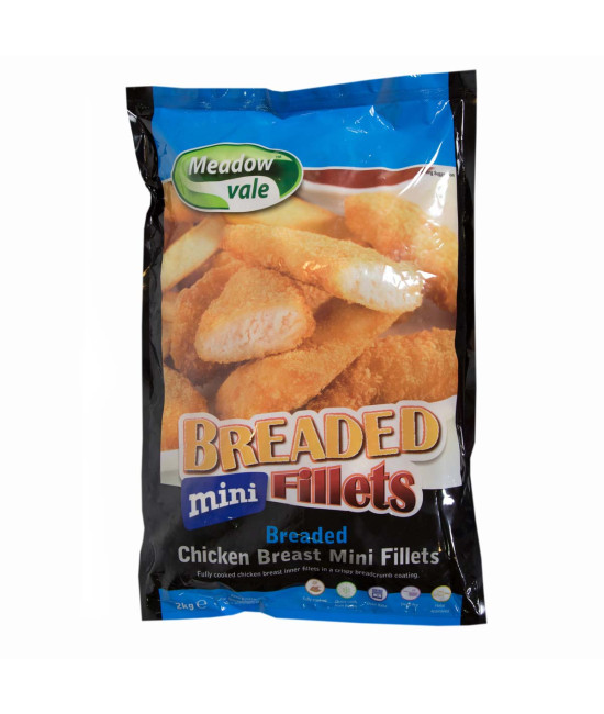 breaded MINI FILLET CHICKEN BREAST (1X1KG)
