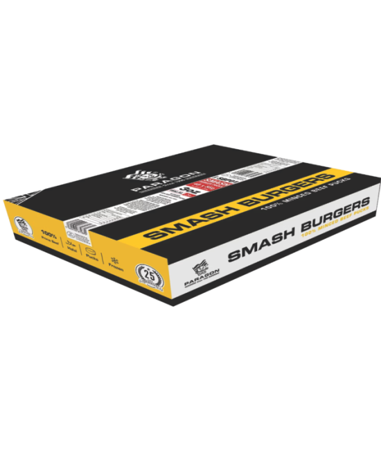 PARAGON SMASH BURGER BUCKS HALAL 80X56 GR