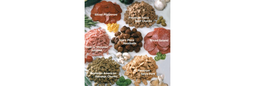 Halal frozen Pizza Toppings