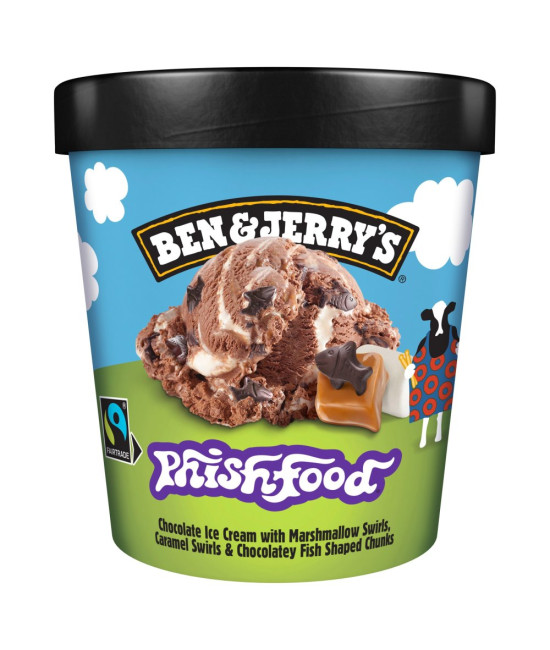 B&J  465ML PHISH FOOD (1X8)