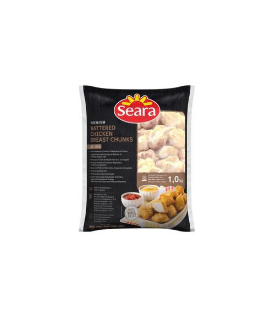 SEARA BATT. CHICKEN CHUNK 1KG